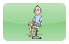 Able to sit up on a bed or a chair without a backrest.